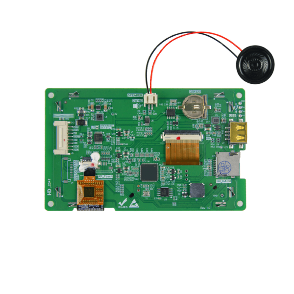 Elsun 4.3 inch 800x480 resolution with HMI LCD display with stable production - Image 3
