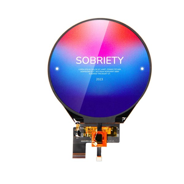 3.4'' inch All 800*800 LCD display for Smart watch and smart home nd other products requiring circular display screens - Image 2
