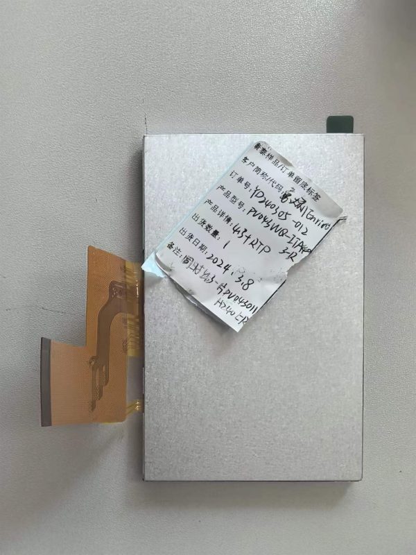 4.3" inch 12 O'clock 480*272 LCD display for medical, Ebike, smart home, hand-held device, industrial, EV charger, Medical - Image 2